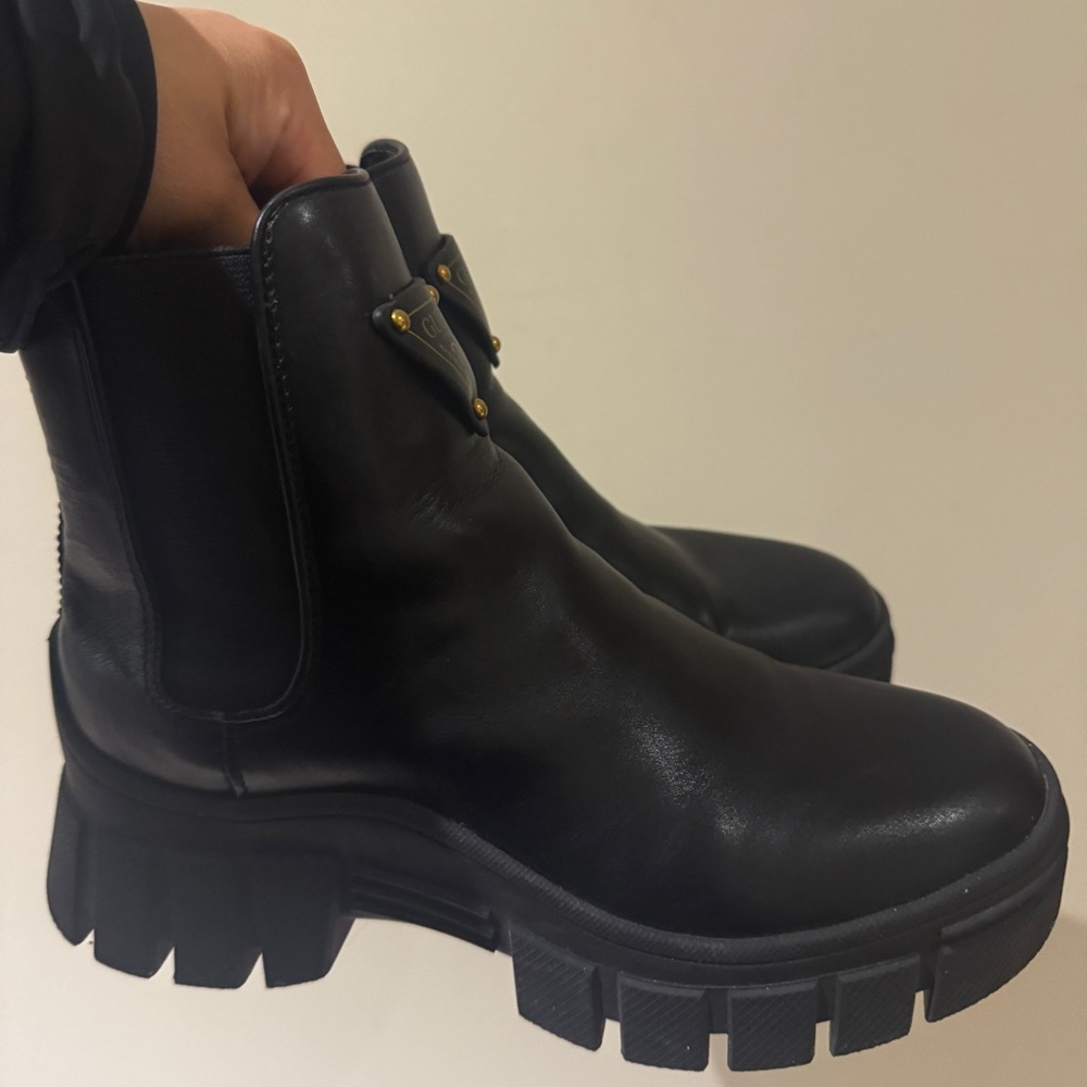 GUESS | Hestia Women's Black Ankle Boots - Picture 9 of 11